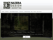 Tablet Screenshot of najeradesign.com